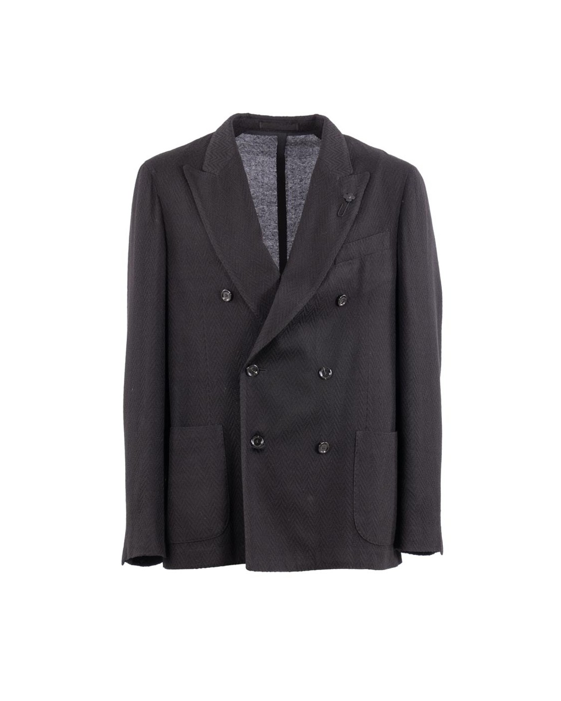 shop LARDINI  Giacca: Lardini giacca doppiopetto.
Revers classici.
Tasche a toppa e spacchi laterali.
Vestibilità regolare con spalle naturali e una silhouette arrotondata per un maggiore comfort.
Bordi delle maniche aperti con asole vere e bottoni applicati.
Composizione: 90% Lyocell 10% Cashmere.
Made in Italy.. CNLKJ6E17 J65042-999 number 8343905